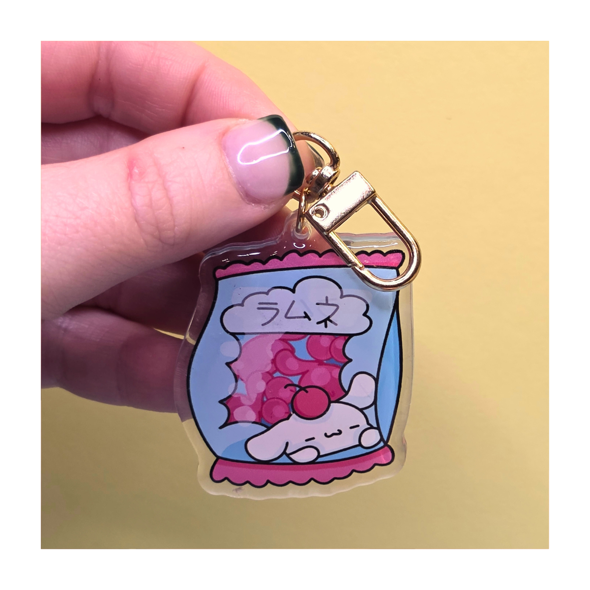 Cinnamonroll Gummies Acrylic Keychains