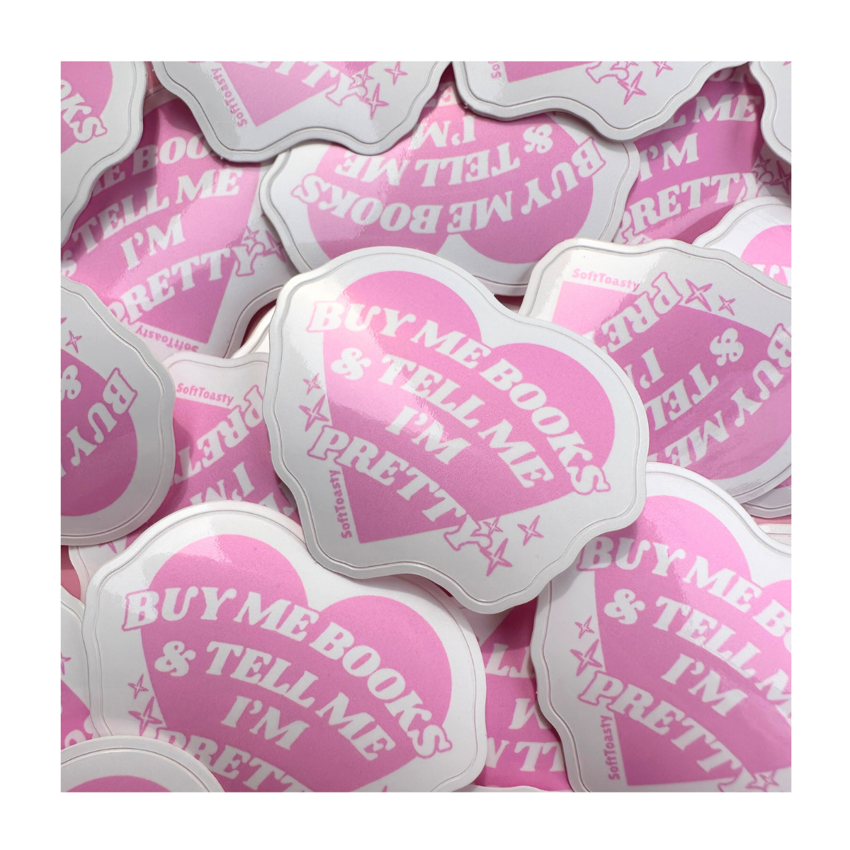 Buy Me Books Sticker