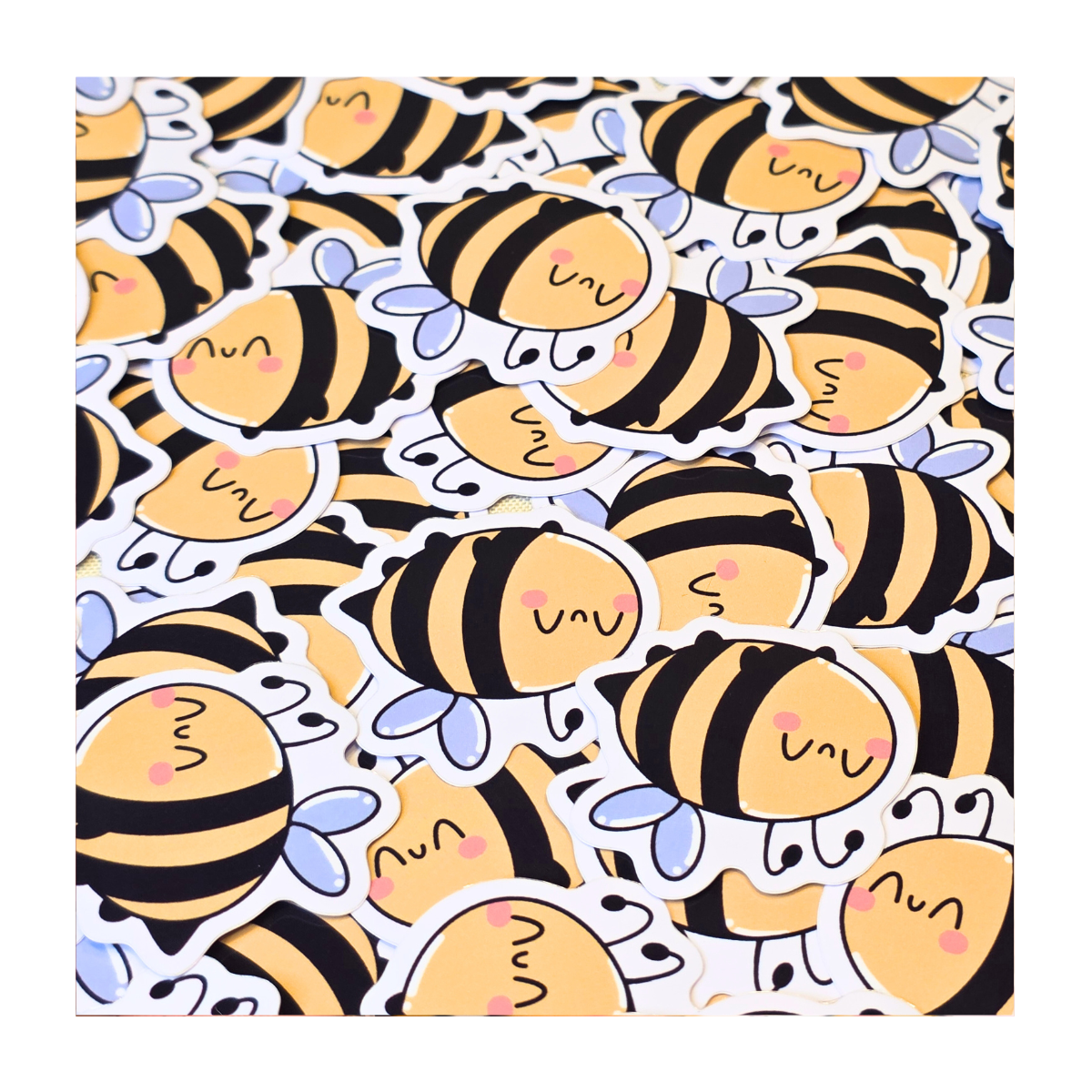 Happy Bee Sticker