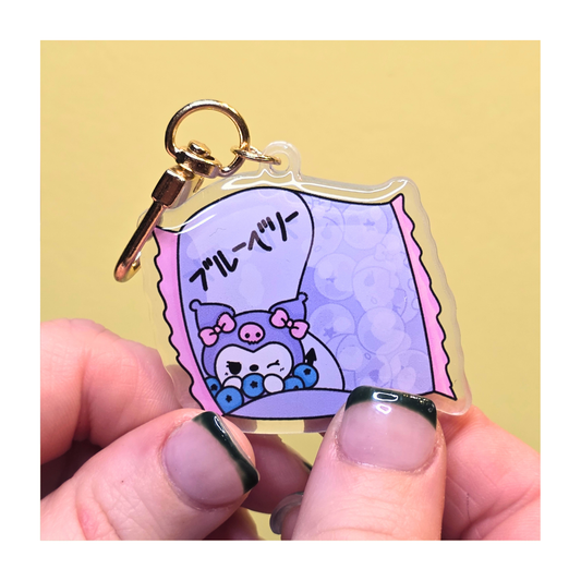 Kuromi Gummies Acrylic Keychains