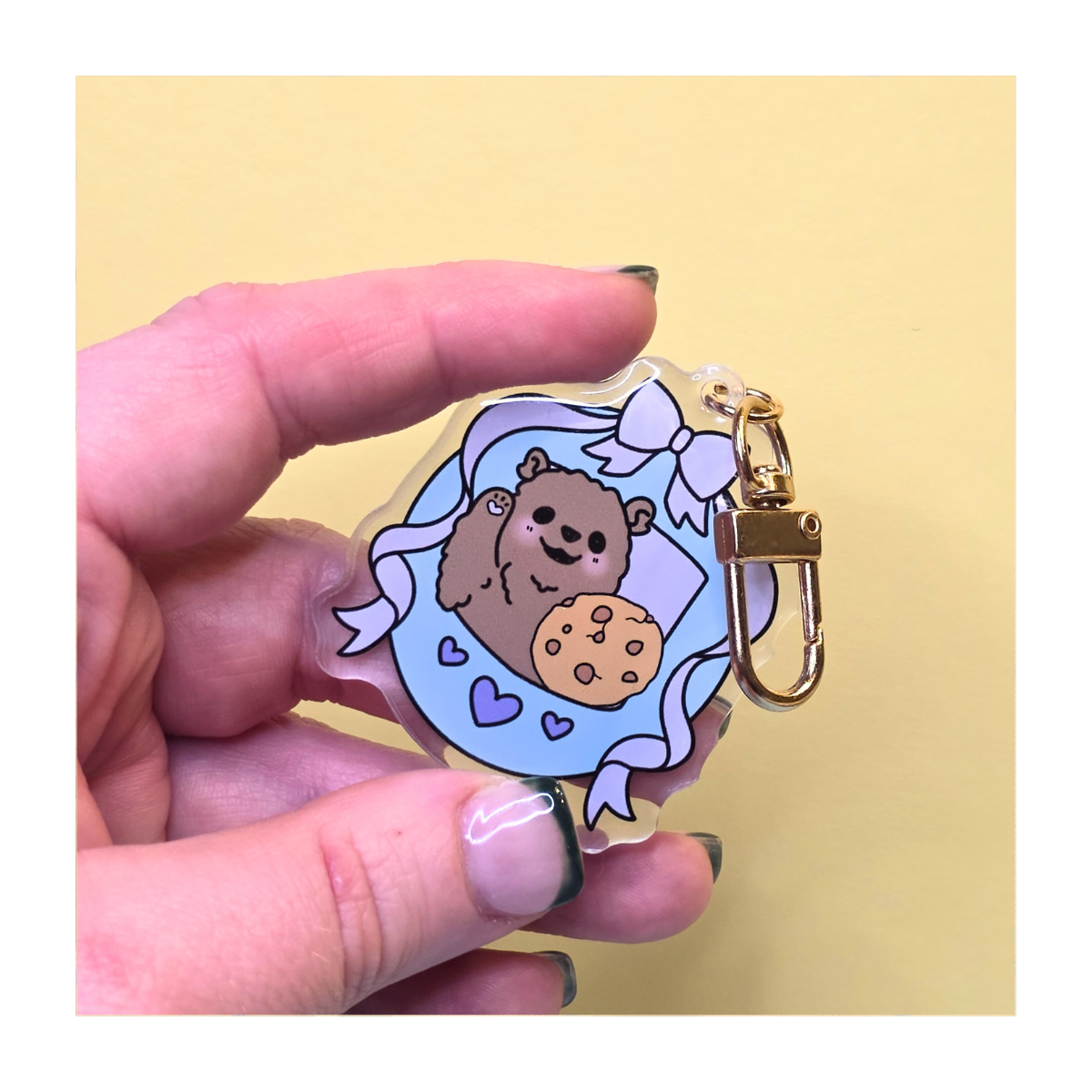 Bear Tamagotchi Acrylic Keychains