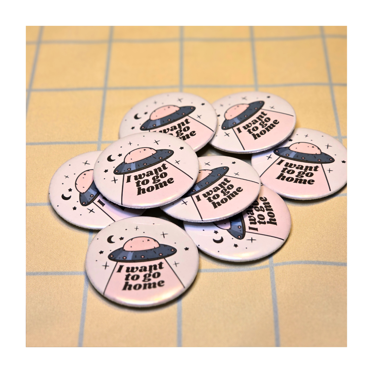 I Wanna Go Home Abduction Button