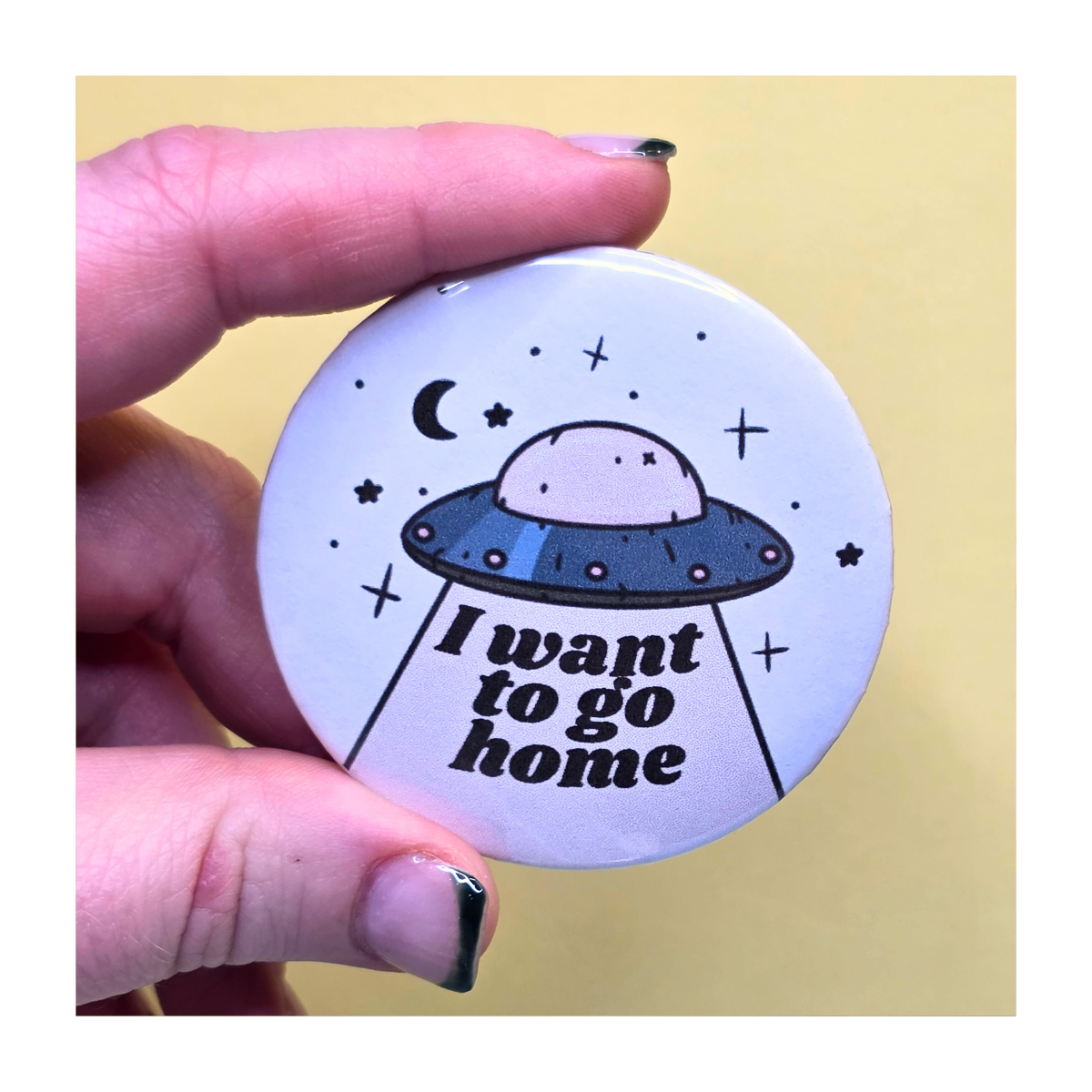 I Wanna Go Home Abduction Button