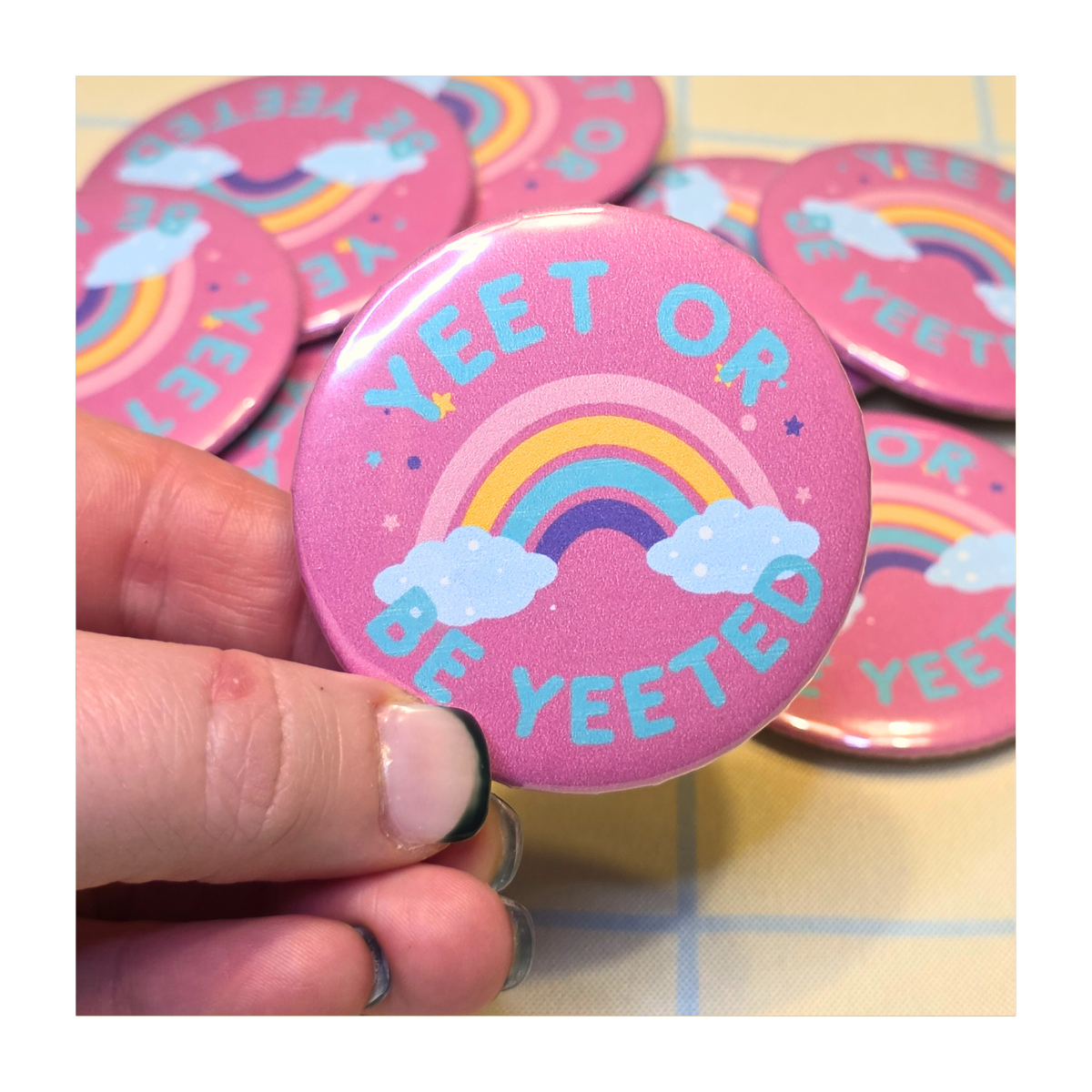 Yeet or Be Yeeted Button