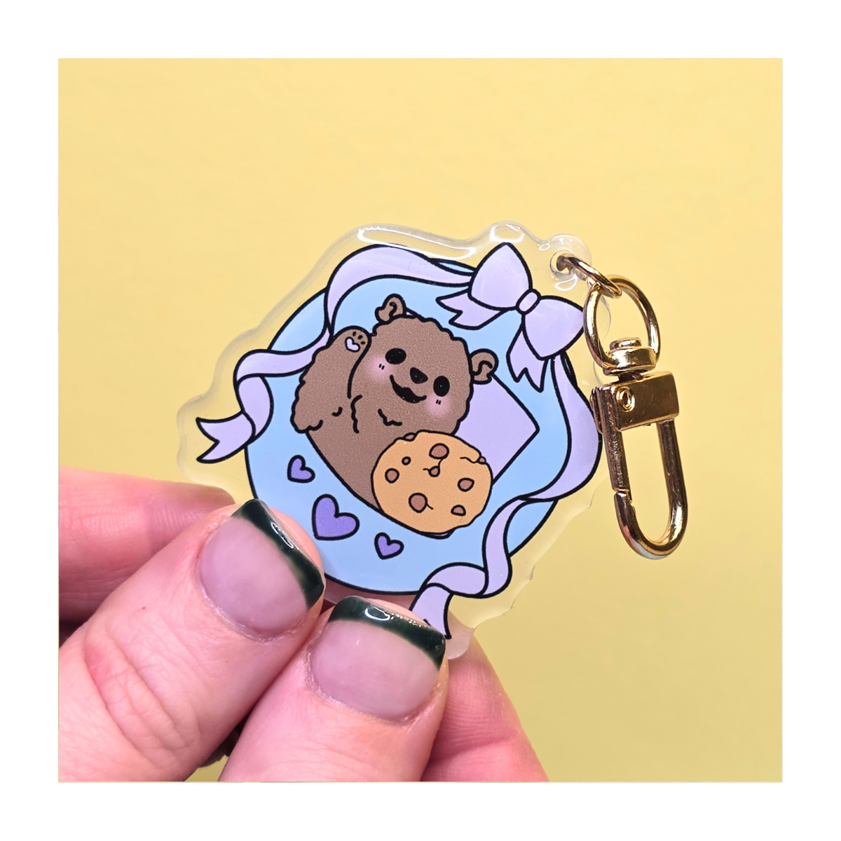 Bear Tamagotchi Acrylic Keychains