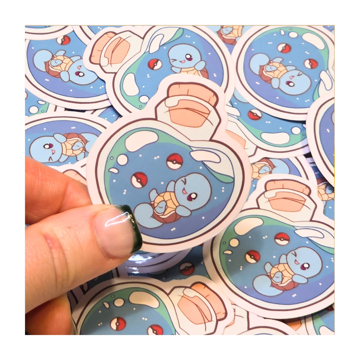 Squirtle Potion Bottle Sticker