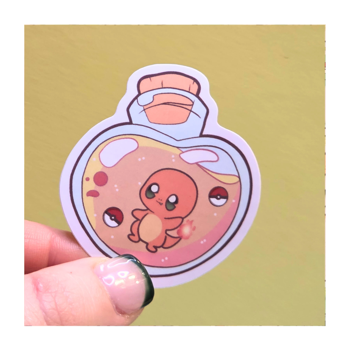 Charmander Potion Bottle Sticker