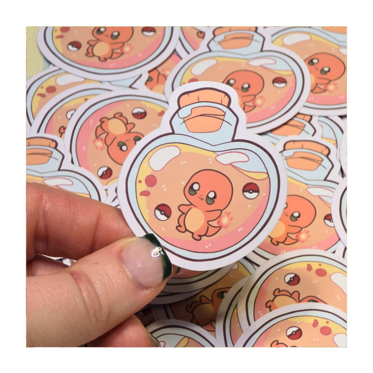 Charmander Potion Bottle Sticker