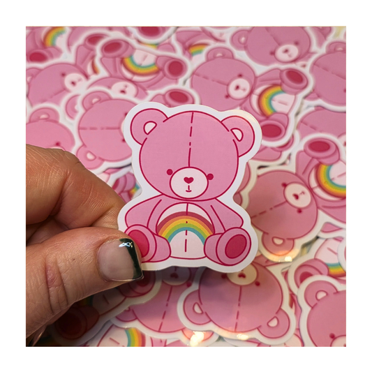 Cheer Bear Plushie Sticker