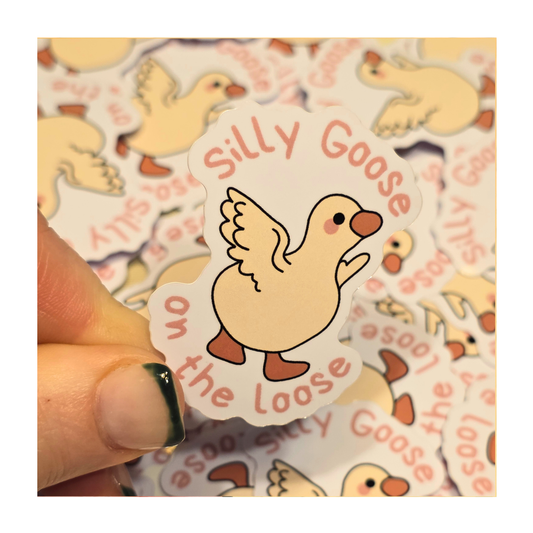 Silly Goose Sticker