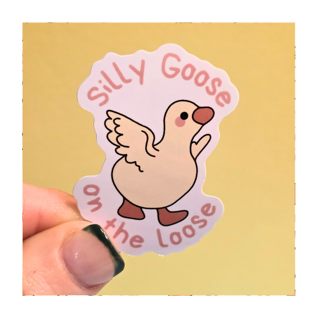 Silly Goose Sticker