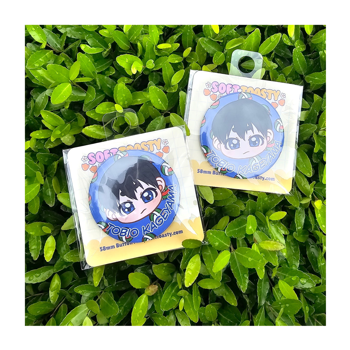 Volleyball Boys Buttons