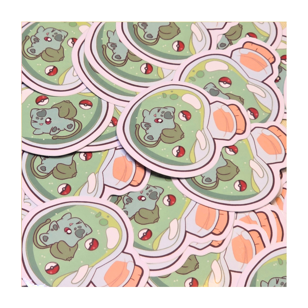 Bulbasaur Potion Bottle Sticker