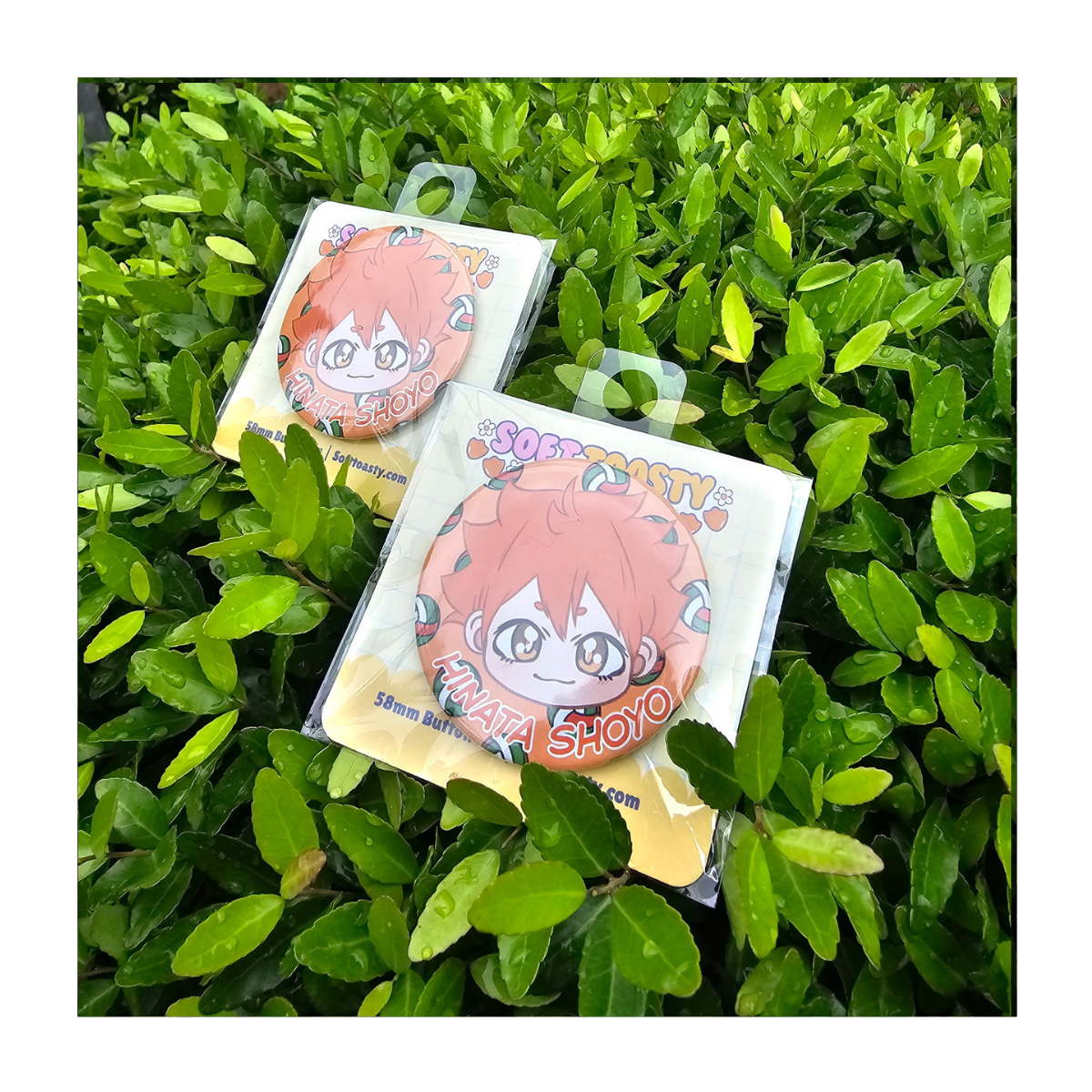 Volleyball Boys Buttons