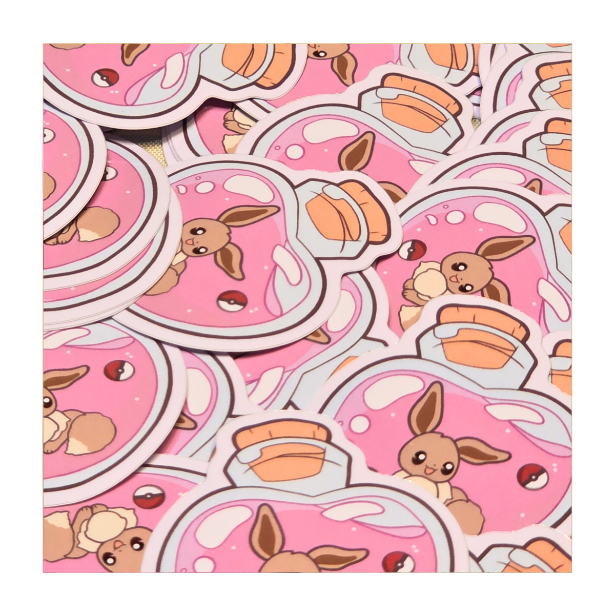 Eevee Potion Bottle Sticker