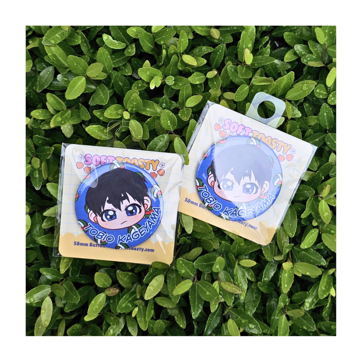 Volleyball Boys Buttons