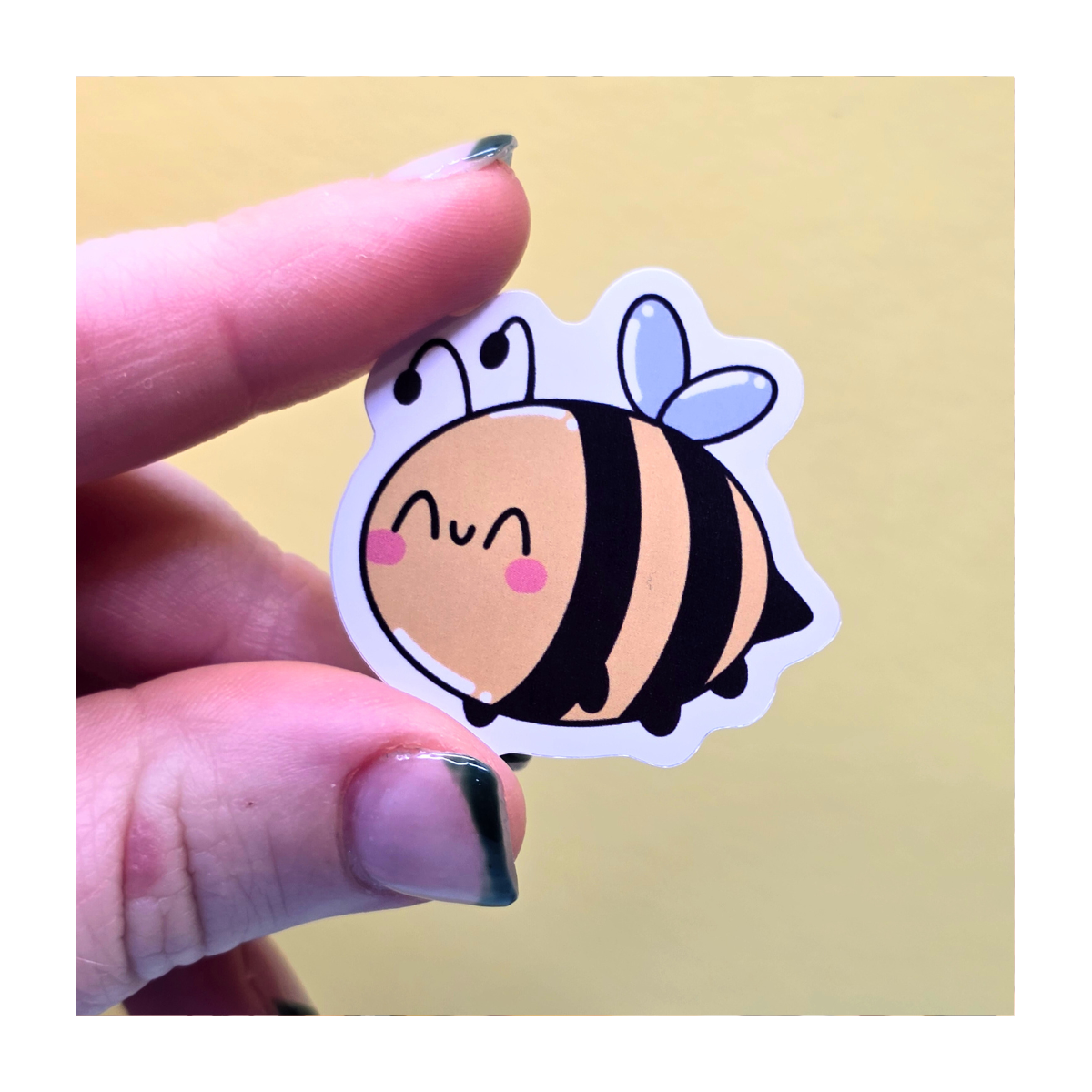 Happy Bee Sticker